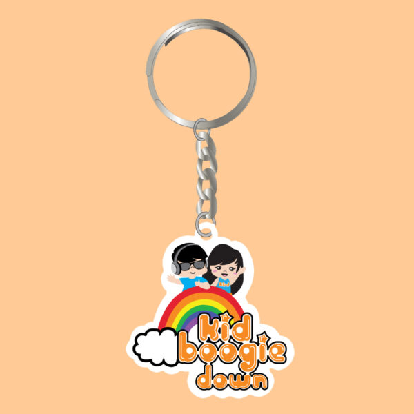 Rainbow Chibi Keychain