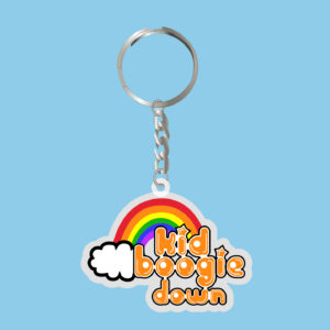 Kid Boogie Down Rainbow Keychain